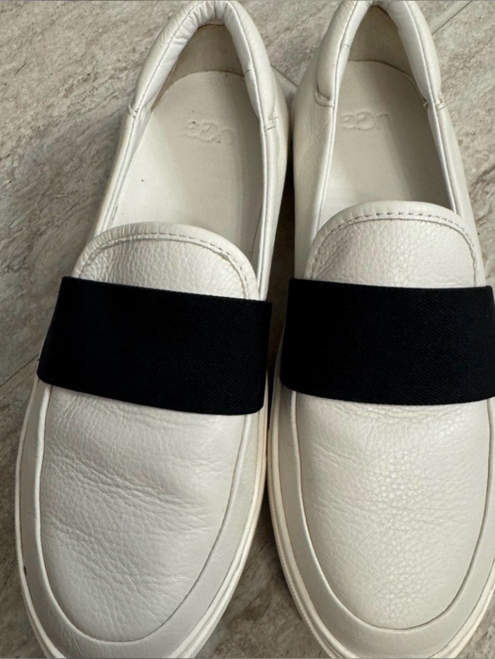 Women's UGG Chayze Platform Leather Slide Sneakers . Size 8